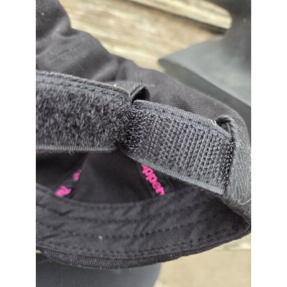 Tupperware Women’s Baseball Cap Hat Black Pink Logo Promotional Strapback - Picture 8 of 8